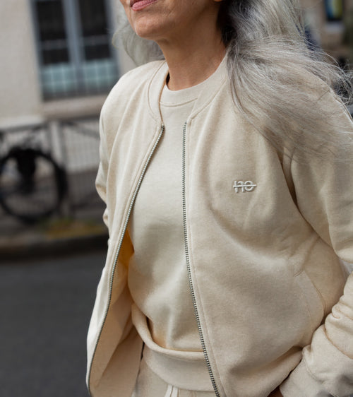 La teddy - beige coton
