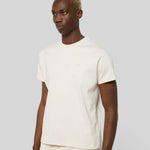 Le ty-shirt O - beige coton
