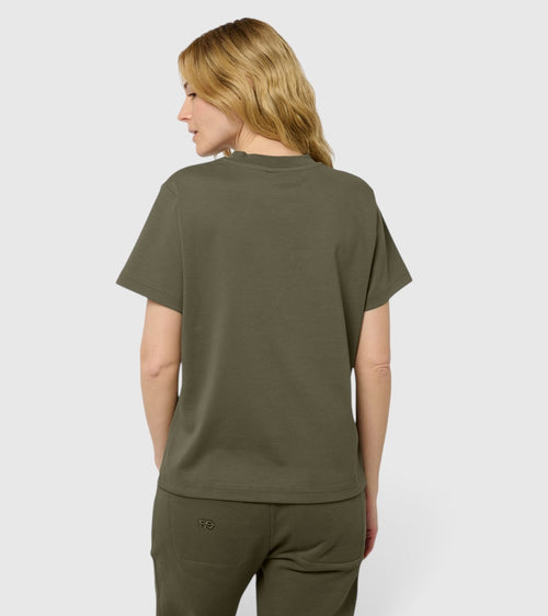 Le ty-shirt O - vert kaki