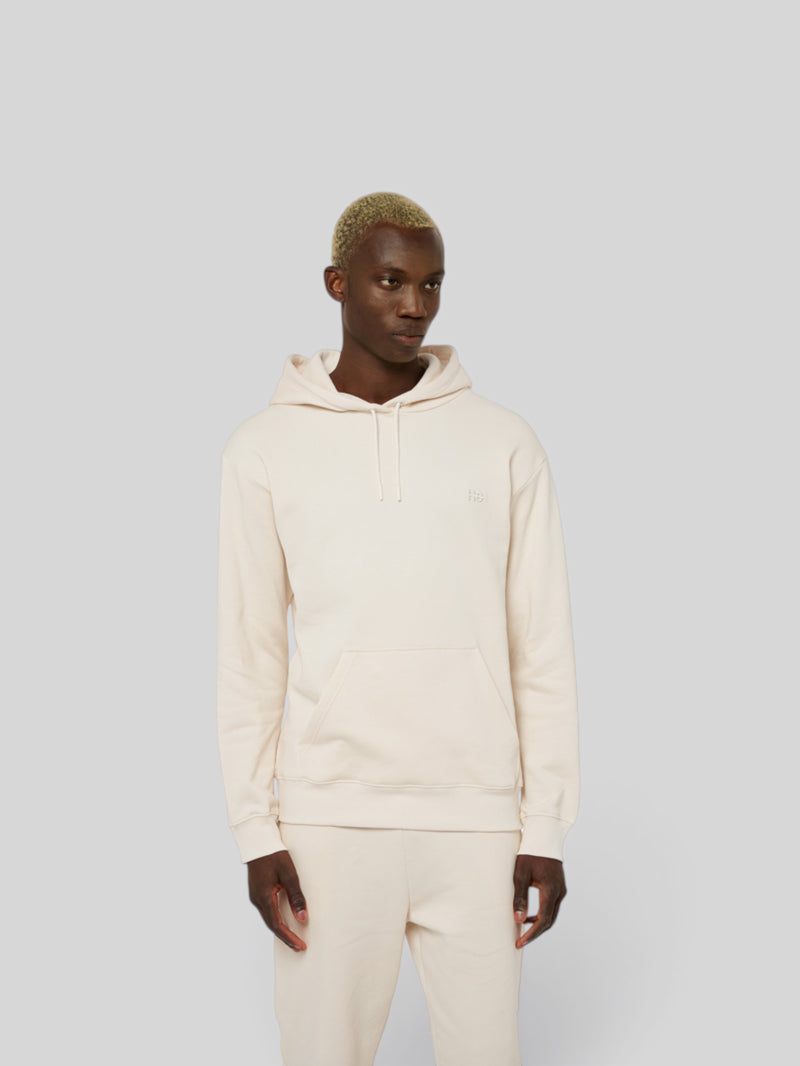 Le hoody - beige coton