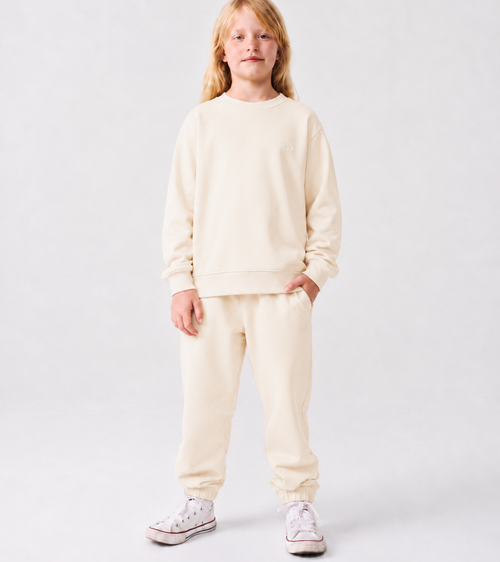 Sweaty + Flowy enfant - beige coton