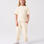 Le ty-shirt O enfant - beige coton