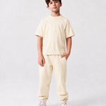 Le ty-shirt O enfant - beige coton