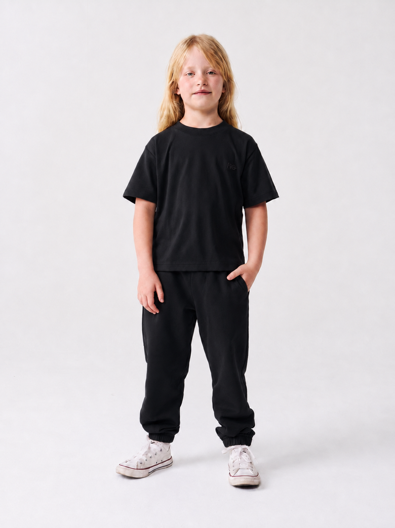 Le ty-shirt O enfant - bleu nuit