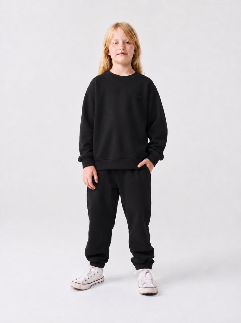 Sweaty + Flowy enfant - bleu nuit