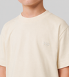 Le ty-shirt O enfant - beige coton
