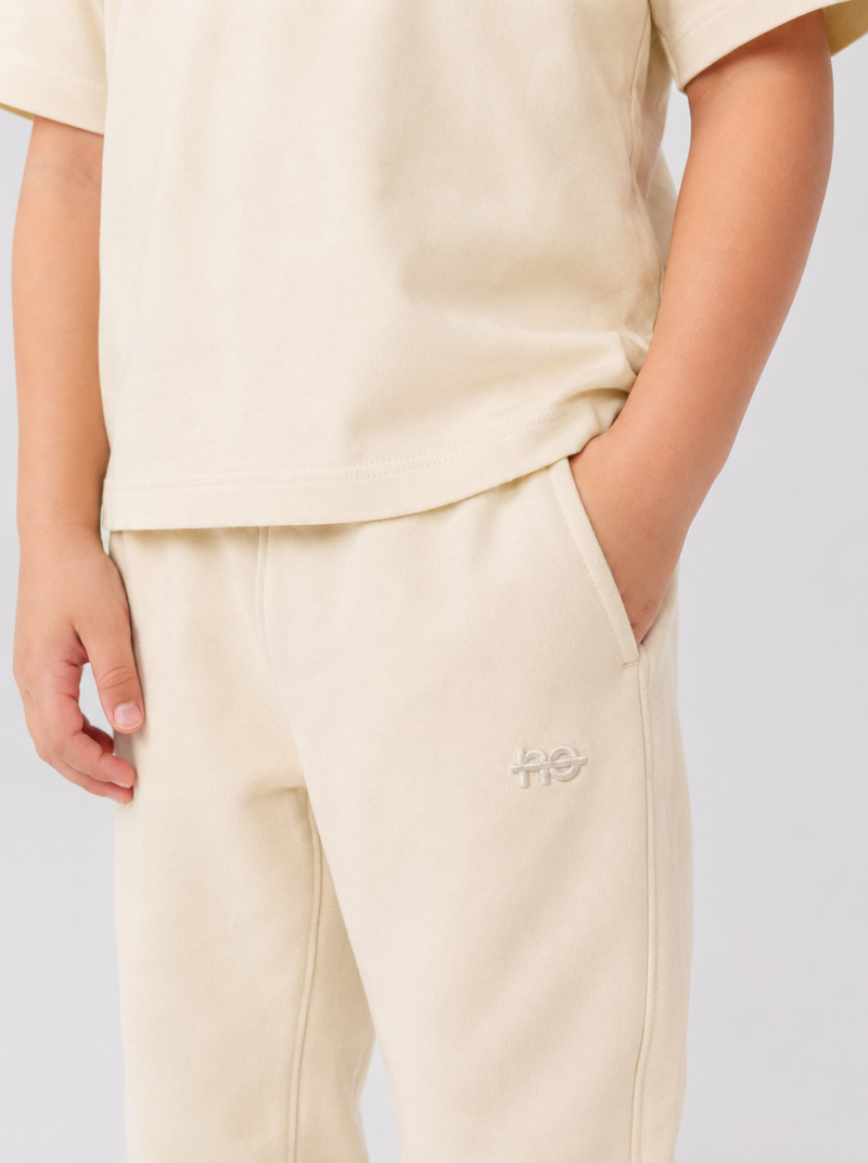 no - le flowy enfant - beige coton