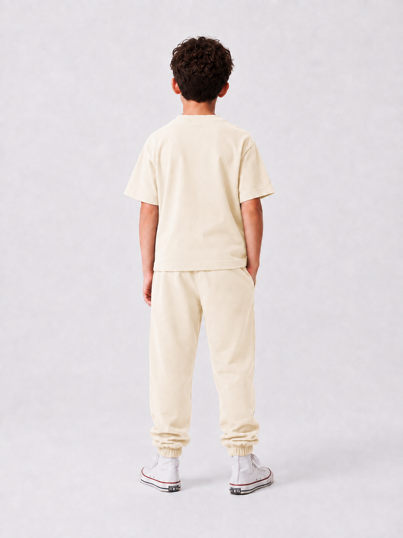 Le flowy enfant - beige coton