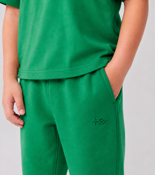no - le flowy enfant - vert émeraude