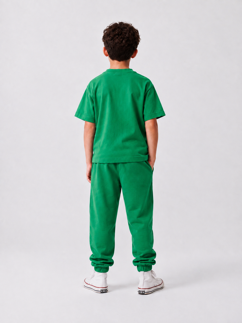Le flowy enfant - vert émeraude