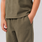 no - le flowy enfant - vert kaki