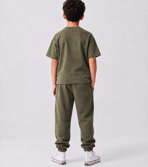 Le flowy enfant - vert kaki