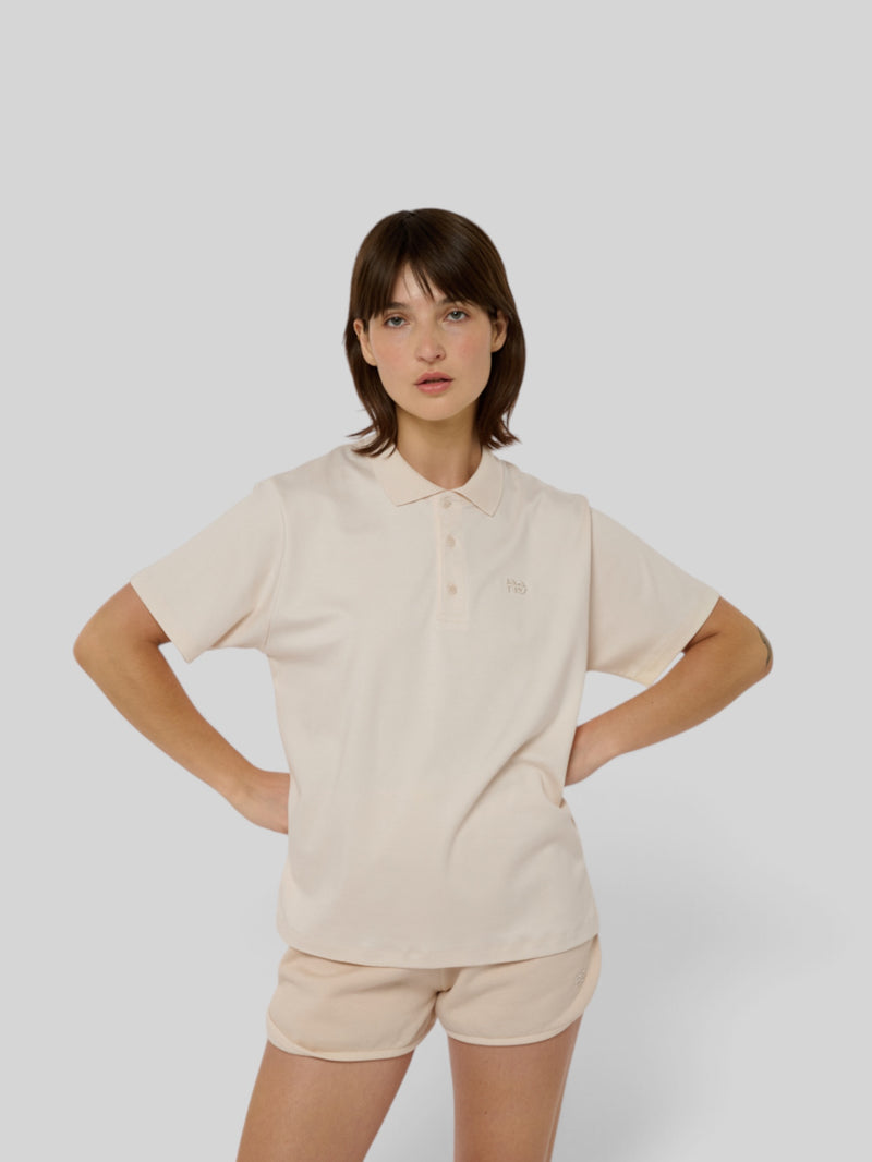 no - le ty-shirt W - beige coton