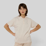 no - le ty-shirt W - beige coton