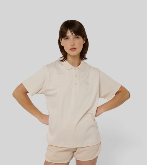 no - le ty-shirt W - beige coton