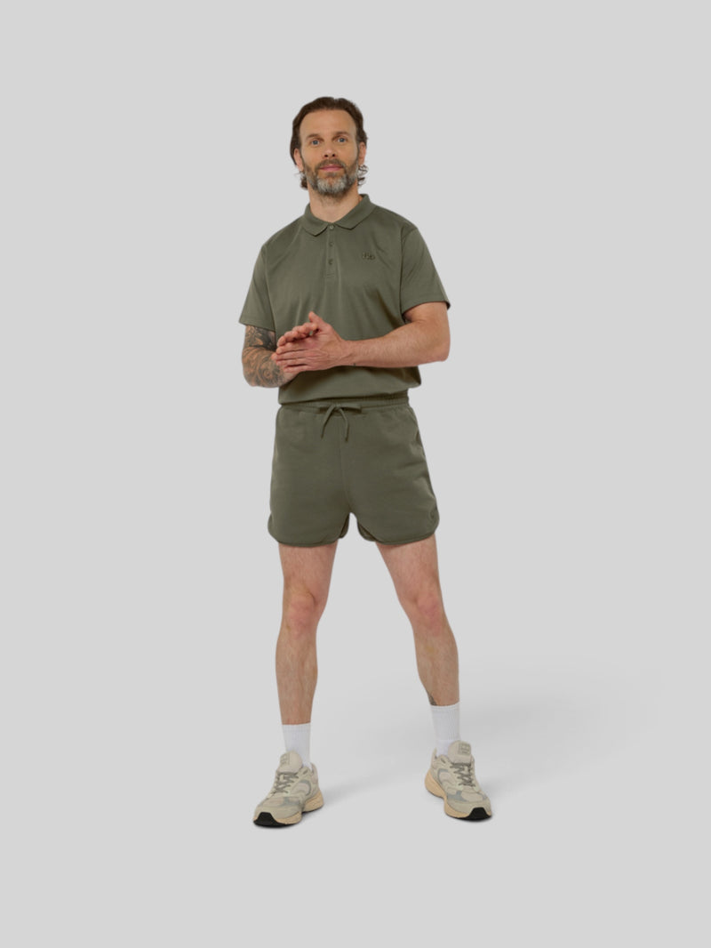no - le shorty - vert kaki