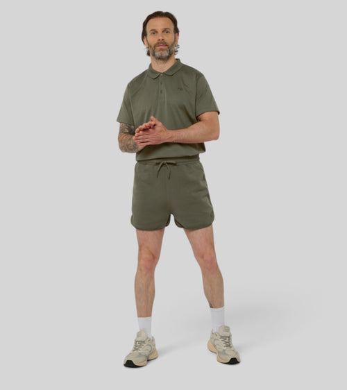 no - le shorty - vert kaki