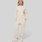 no - le sweaty - beige coton