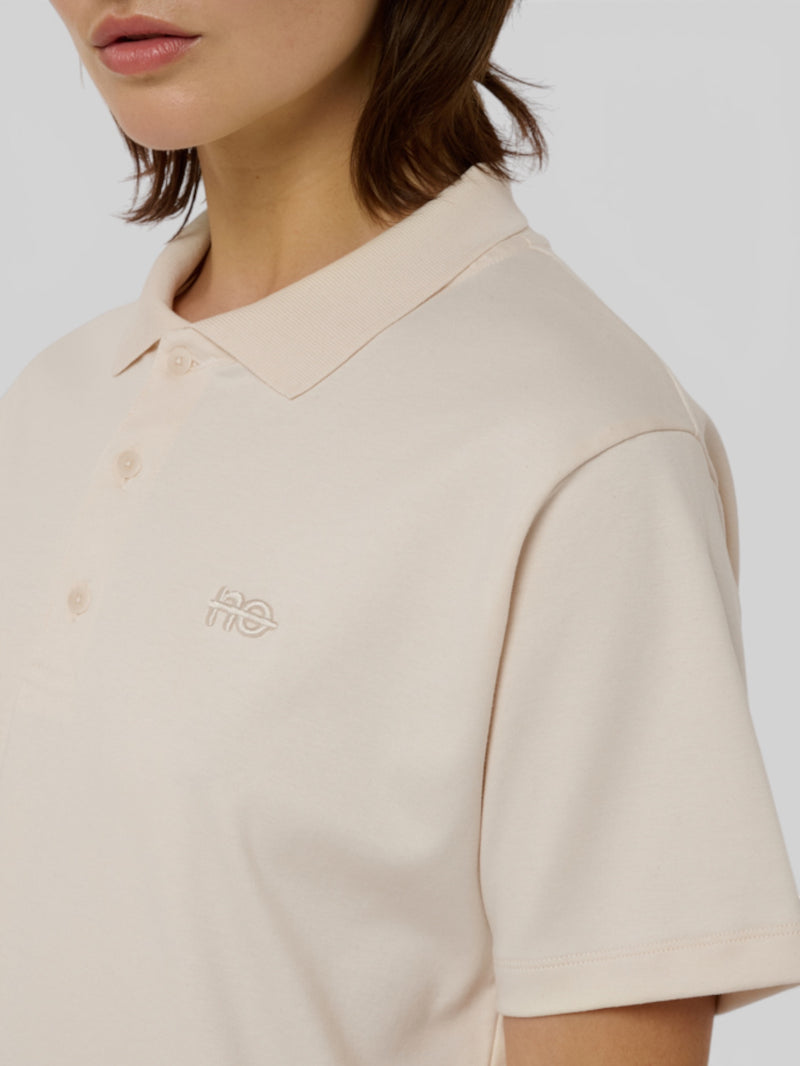 no - le ty-shirt W - beige coton