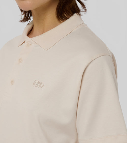no - le ty-shirt W - beige coton