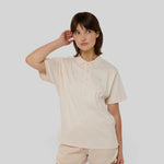 no - le ty-shirt W - beige coton