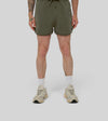 no - le shorty - vert kaki