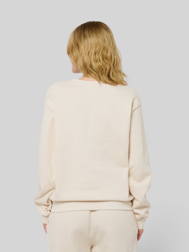 no - le sweaty - beige coton