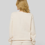 no - le sweaty - beige coton