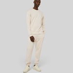 no - le sweaty - beige coton