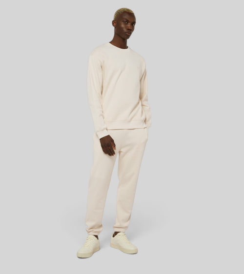 no - le sweaty - beige coton
