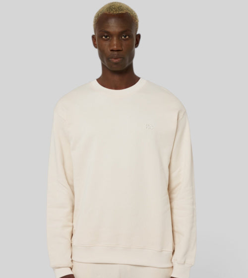 no - le sweaty - beige coton