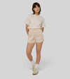 no - le shorty - beige coton