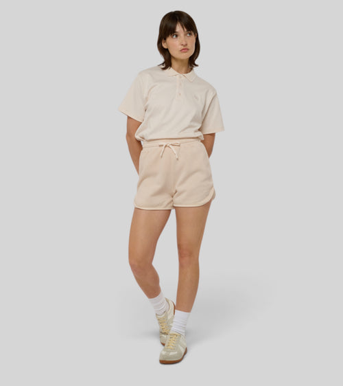 no - le shorty - beige coton