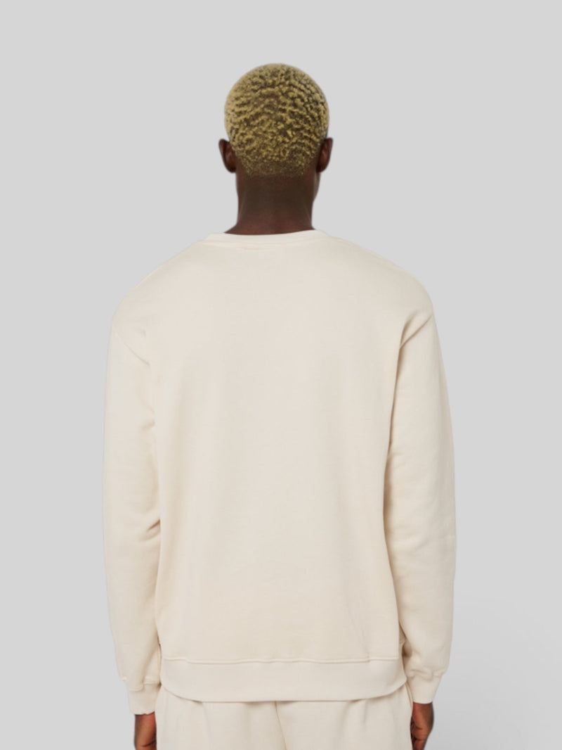 no - le sweaty - beige coton