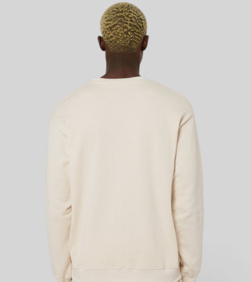 no - le sweaty - beige coton