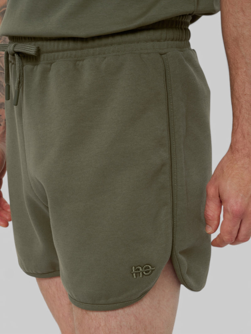no - le shorty - vert kaki