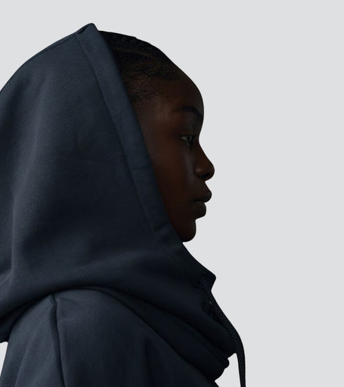capuche bleu nuit