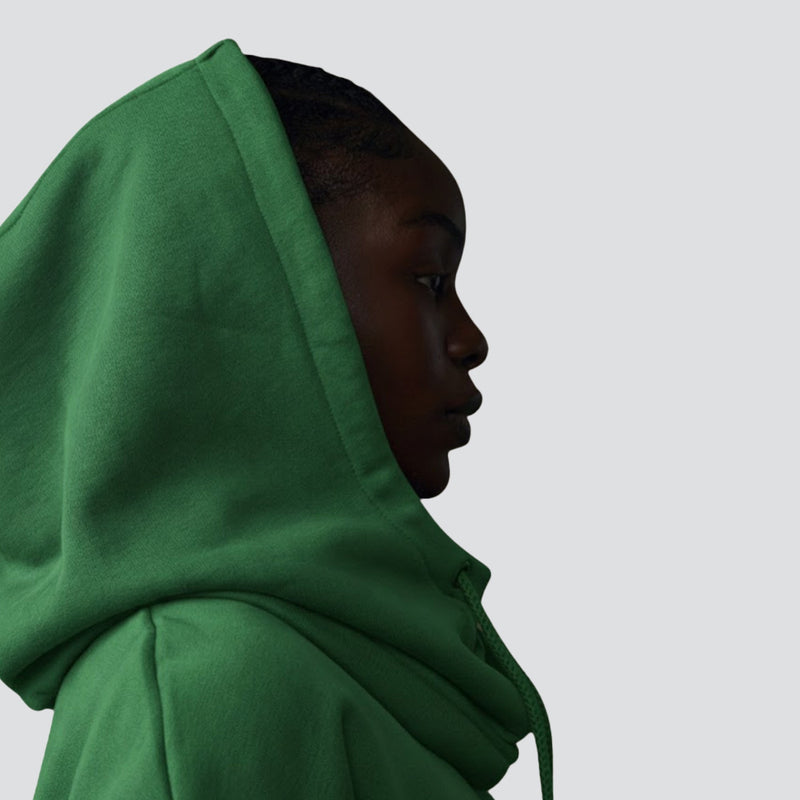 capuche vert émeraude