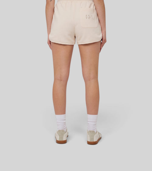 Le shorty - beige coton