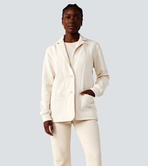 veste droite beige