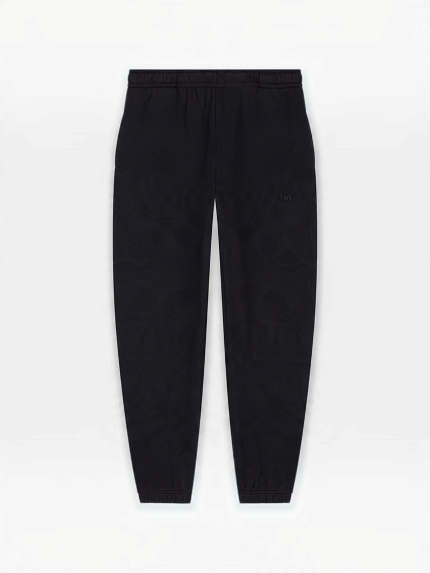 Le Flowy bleu nuit, pantalon jogging unisexe coupe large en coton biologique – vue 9