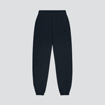 Le Flowy enfant bleu nuit, pantalon jogging enfant en coton biologique – vue 1