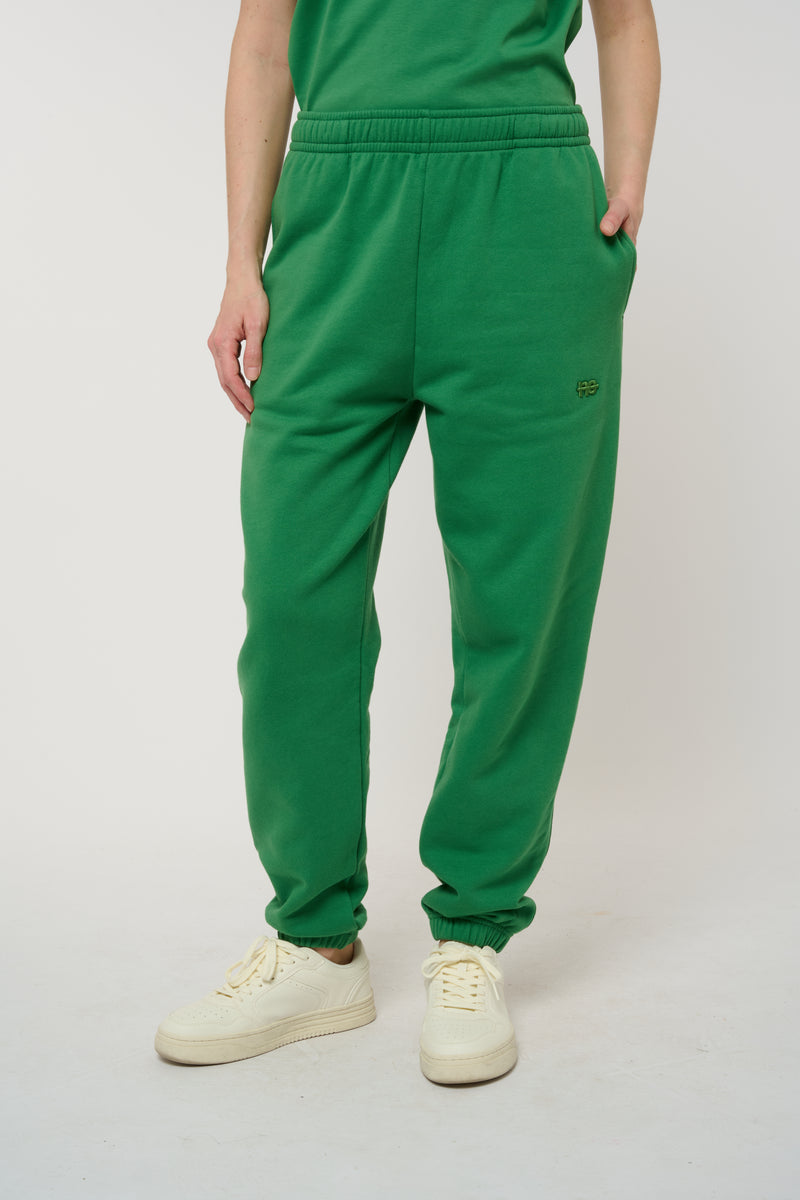 Le flowy - pantalon unisexe coloris vert émeraude - nogender