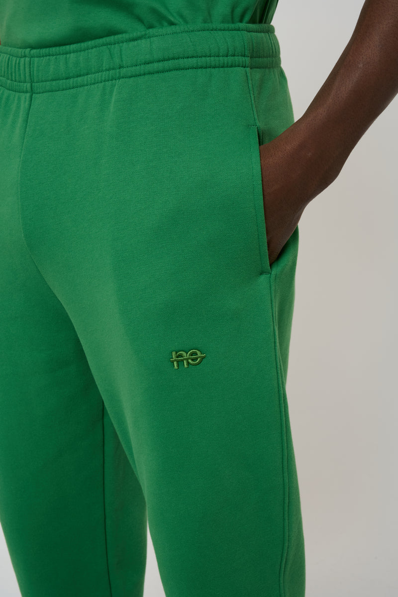 Le flowy - pantalon unisexe coloris vert émeraude - nogender