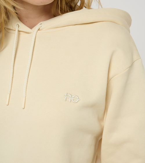 Le hoody - beige coton