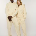 Le hoody - beige coton