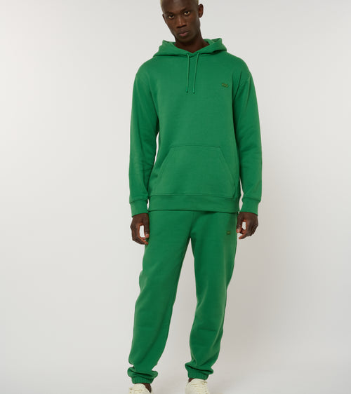 Le Hoody vert émeraude, sweat à capuche unisexe en coton biologique – vue 8