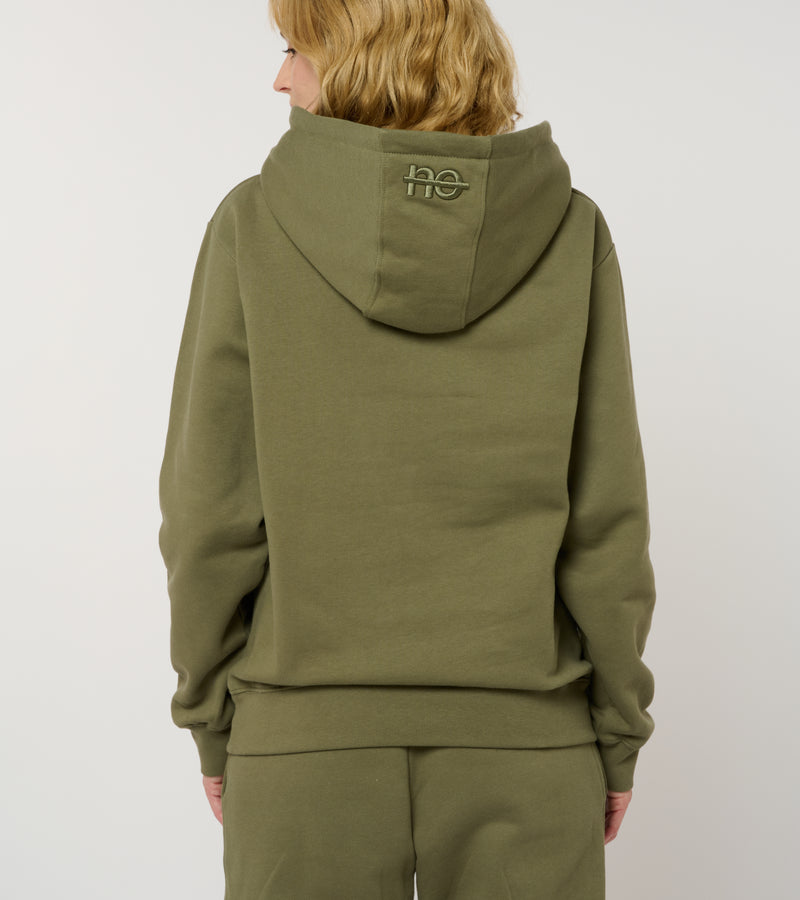 Le hoody - vert kaki