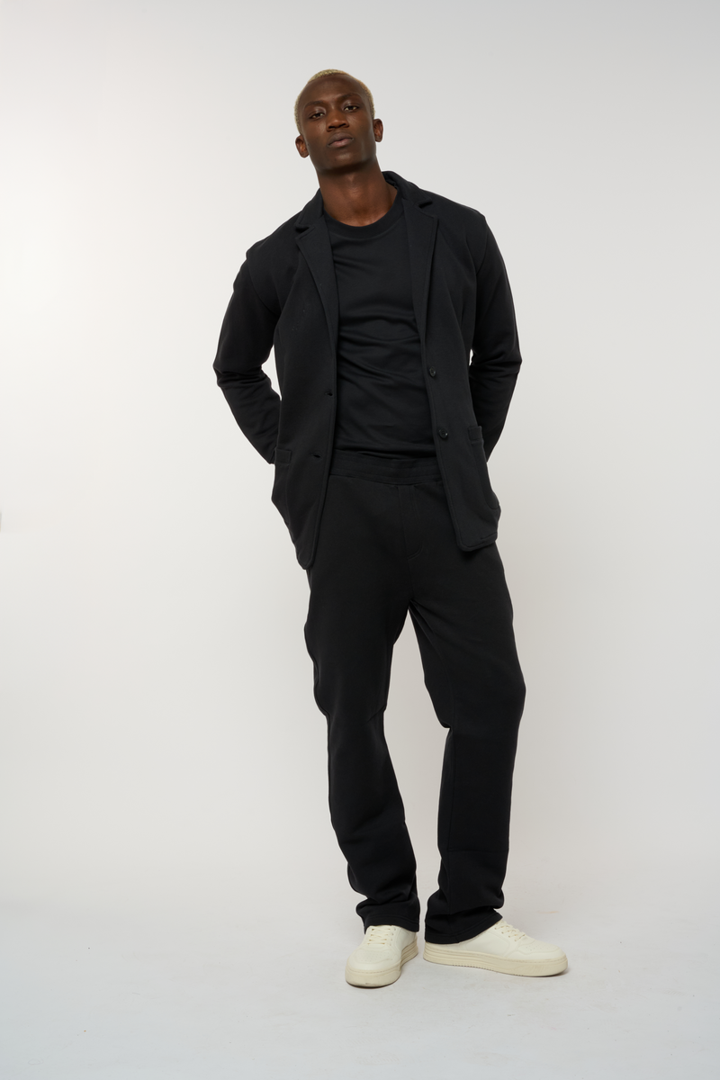 La jacky - blazer unisexe coloris bleu nuit - nogender