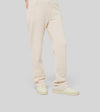 Le Jyns beige coton, pantalon unisexe coupe droite en coton biologique – vue 1